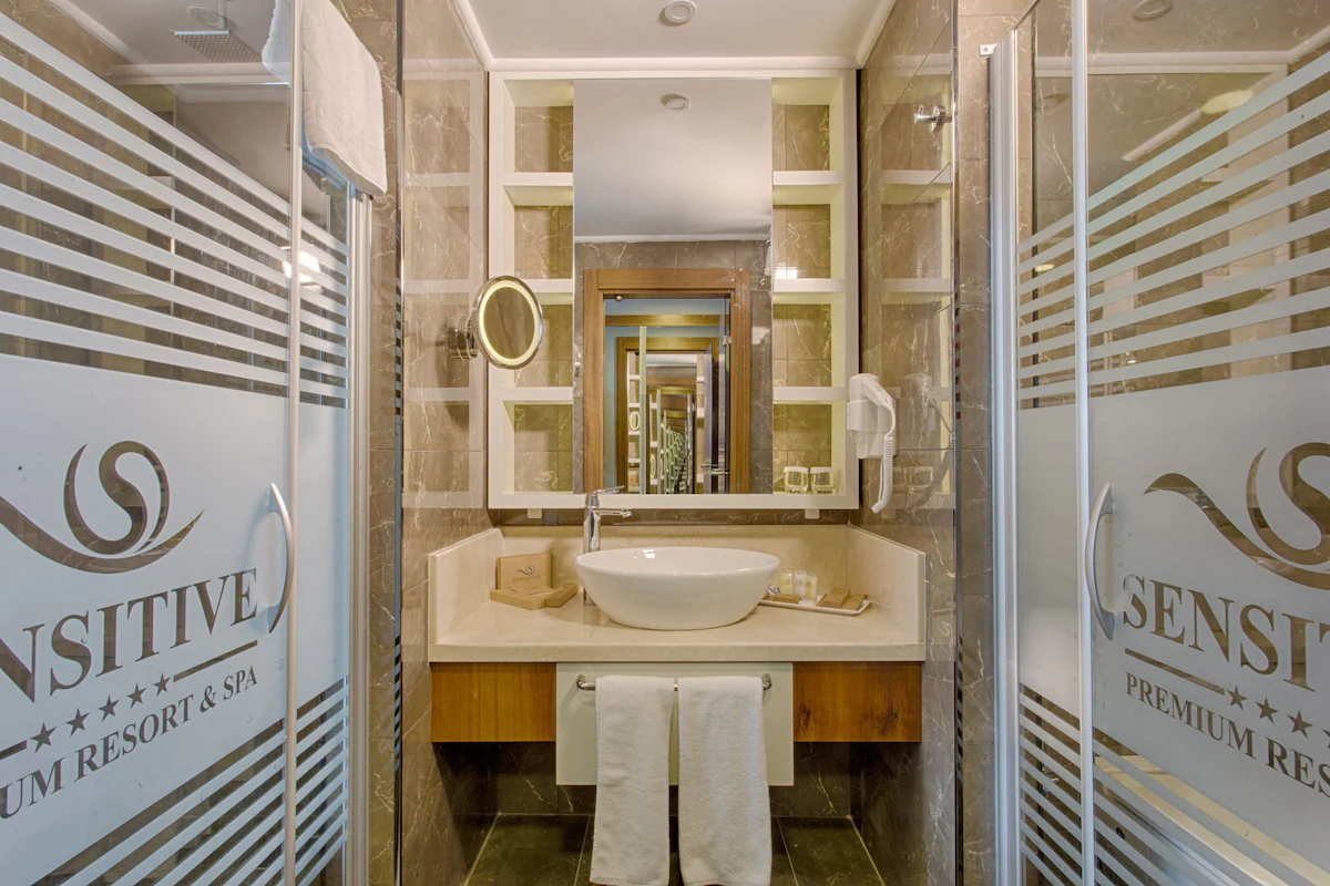 سرویس بهداشتی و حمام هتل سنستیو پریمیوم ریزورت و اسپا آنتالیا